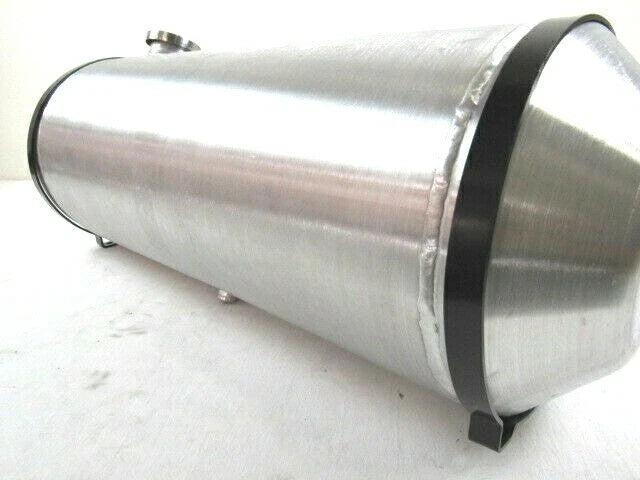 Universal Round Spun Aluminum 9.5 Gallon Fuel Tank, Center Outlet F52035