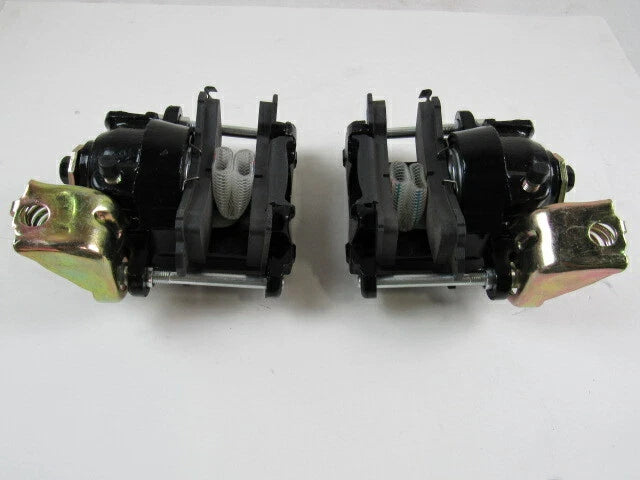 GM Chevelle Camaro Nova Rear Disc Brake Metric Caliper Pair Loaded B12501BK-R/L