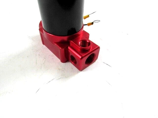 400 GPH Billet Aluminum Race Fuel Pump Red F53004R