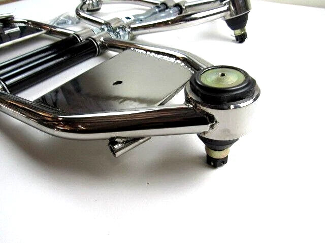 Mustang II Narrowed Control Arms Upper & Lower for Airbag Stainless C21004S