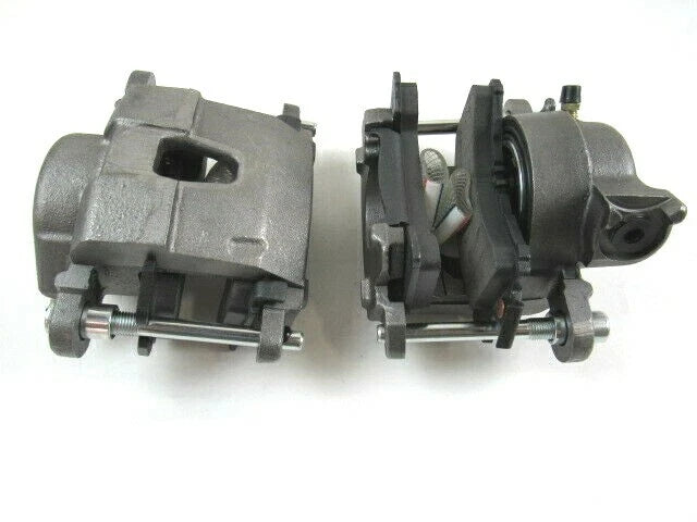 78-88 GM Metric Front Loaded Brake Calipers pair R&L Natural Finish B12502L/R