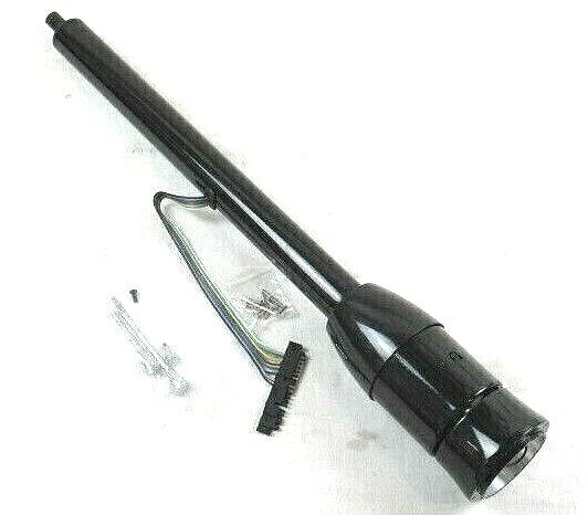 1957 Chevy Tilt Floor Shift Steering Column W/ Wheel Adapter Black S81044BK