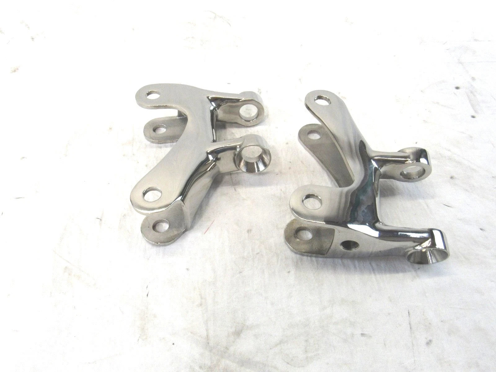 1932 Ford 4-Bar Batwing Brackets w/ Mounts Stainless Steel C22613S