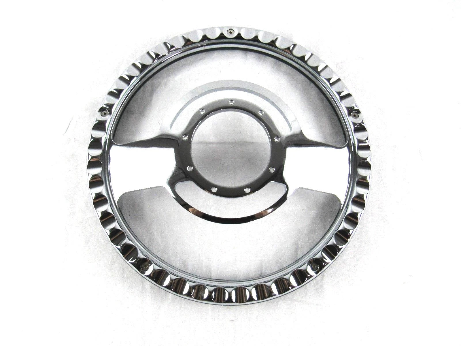 Billet Aluminum 14'' Steering Wheel Half Wrap Black Leather (9 Hole) S82012H