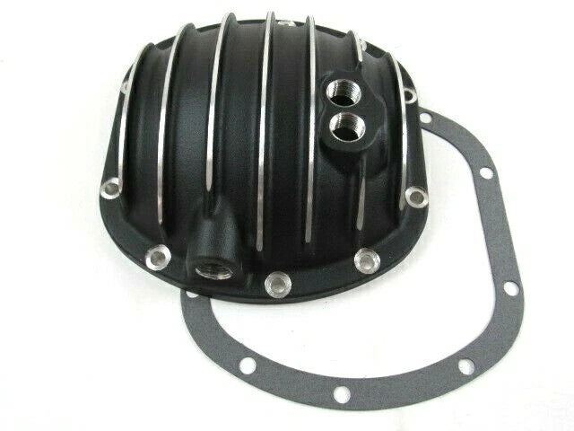 Dana 30 10 Bolt Front Aluminum Differential Cover Black C23801BK