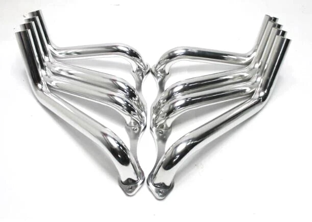 Chevy 327 350 Boom Tube Header / Zoomie Header for Sprints Ceramic H60006H