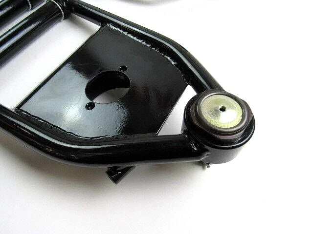 Mustang II 2 Control Arms Tubular Upper & Lower Coil Spring Black C21001K