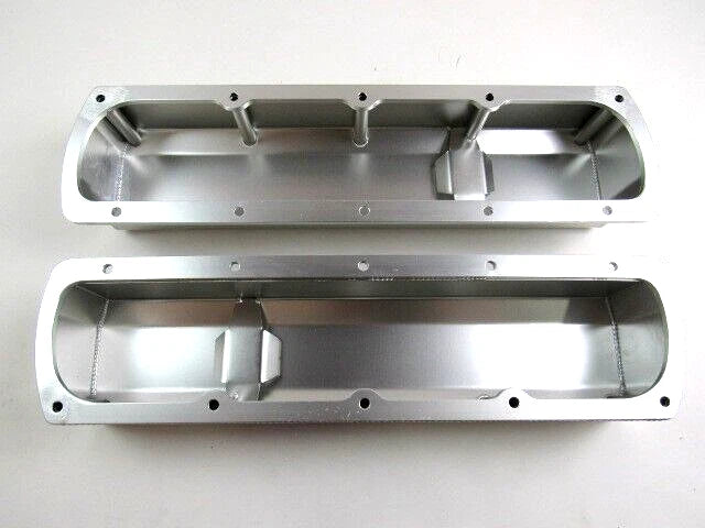 Oldsmobile V8 350, 400, 425, 455 Fabricated Aluminum Valve Cover Set E41411CA