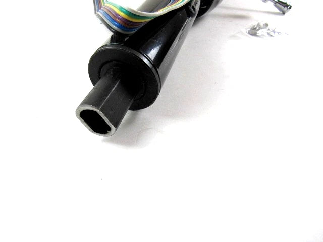Universal 12'' Tilt Manual Floor Shift Steering Column W/ Adapter Black S81011BK