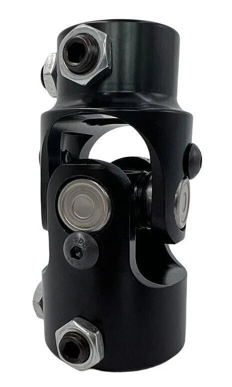 3/4''-20 X 3/4''DD Steel Steering Universal U-Joint Black S83140BK