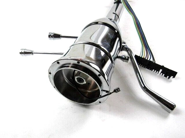 1955-56 Chevy Bel Air Automatic Tilt Steering Column Chrome S81041C