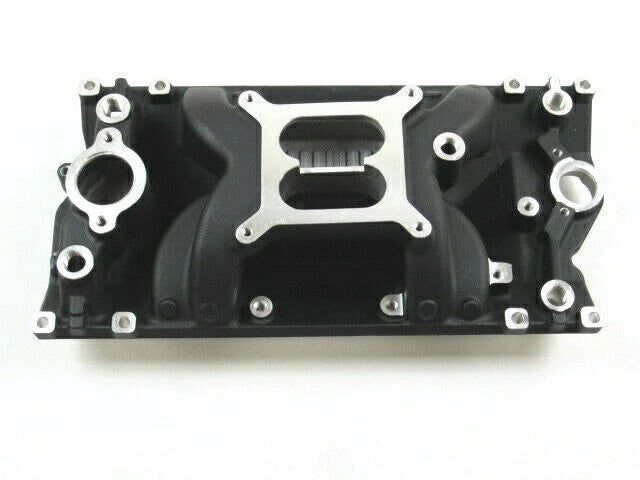 96-Up Chevy 350 383 Air Gap Vortec Intake Manifold Black E42423BK