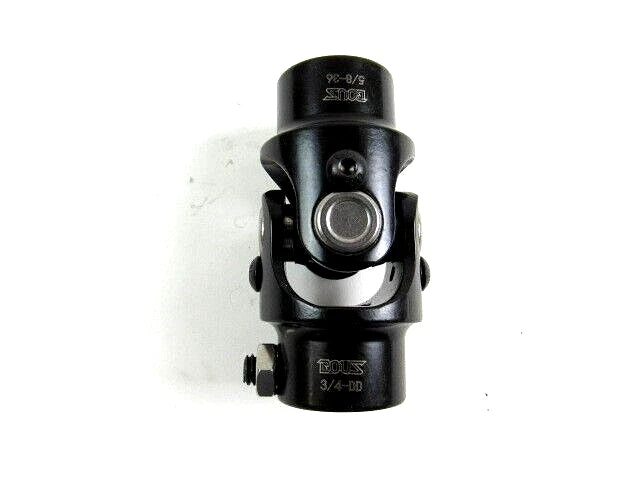 Universal Steel Steering U Joint 5/8-36'' Spline x 3/4'' DD Black S83146BK