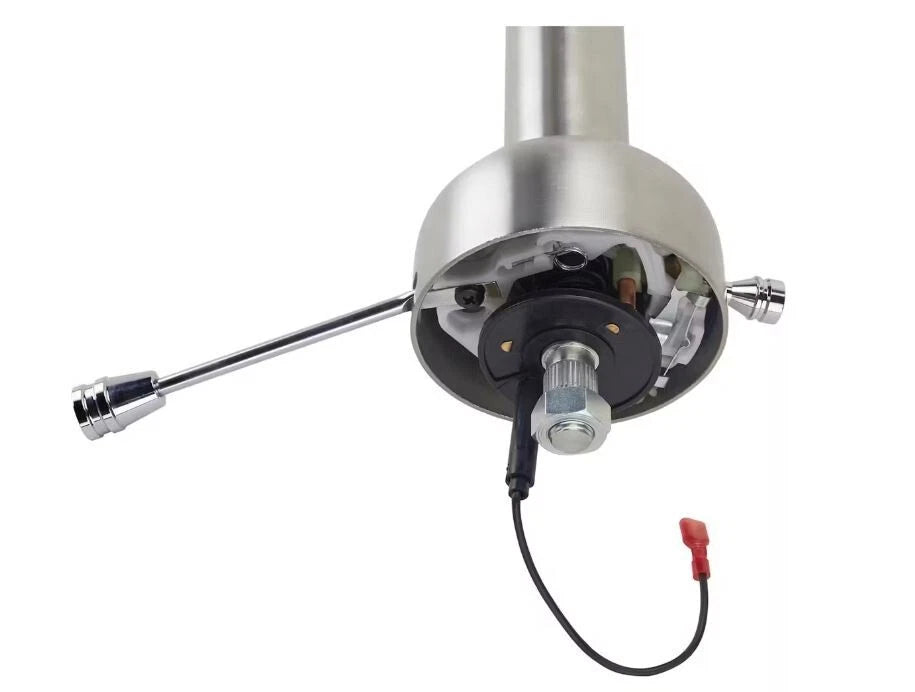 Hot Rod Universal No Tilt Steering Column 28'' Stainless Steel S81052