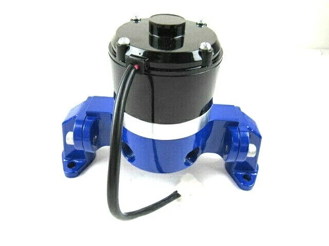 SBC 350 383 Chevy Aluminum High Flow 12V Electric Water Pump Blue K71302BU