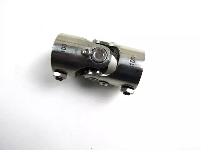 1''DD X 1" DD Stainless Steel Steering Universal Joint Black S83154S