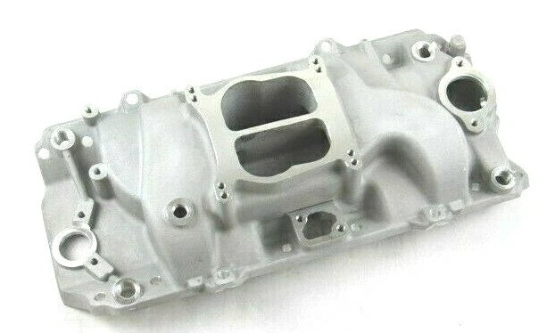 Big Block Chevy 396-454 Oval Port 1500-6000 RPM Intake Manifold Satin E42441