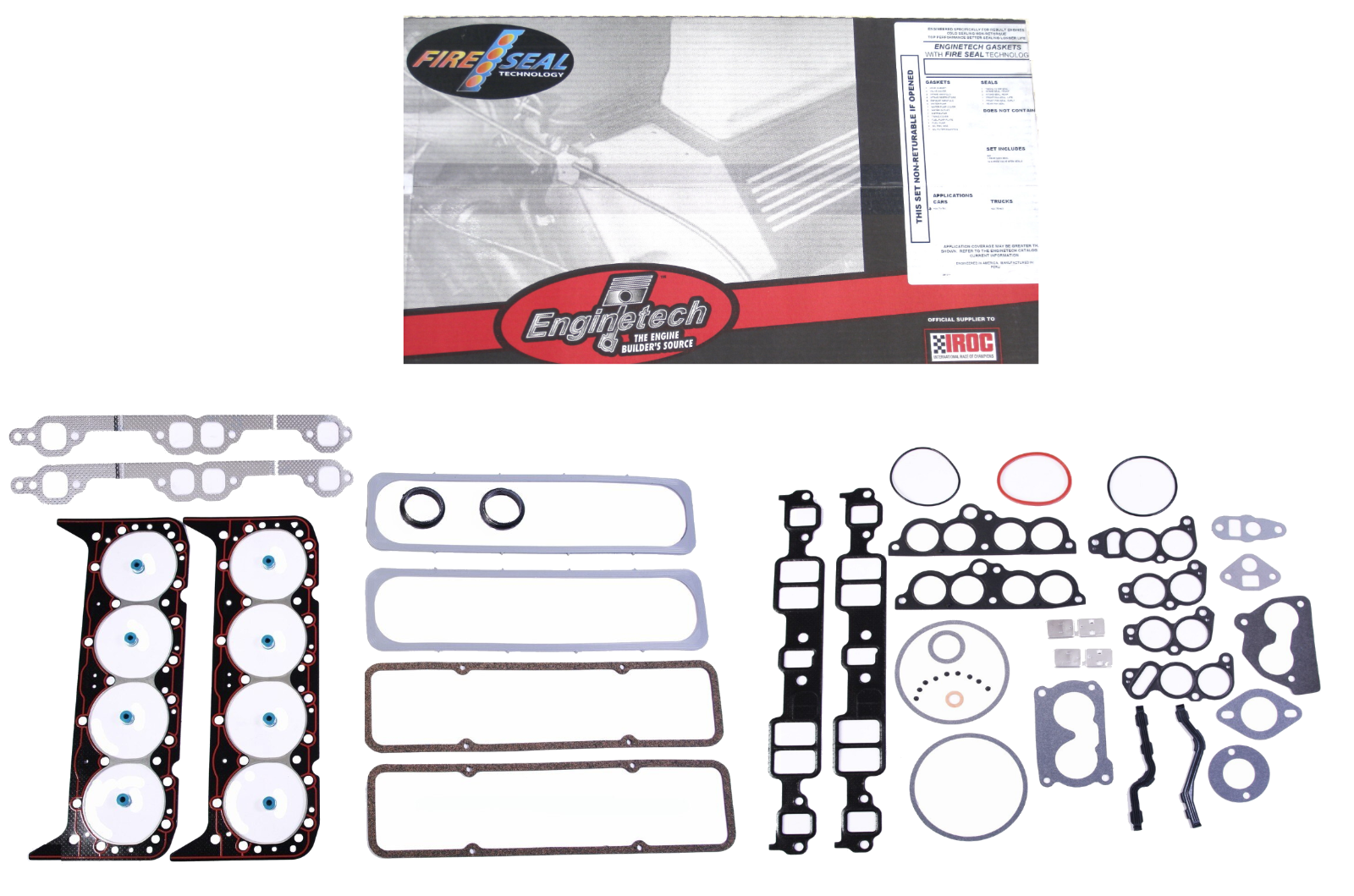 Engine Cylinder Head Gasket Set for 1987-1995 Chevrolet GMC SBC 350 5.7L V8 TBI
