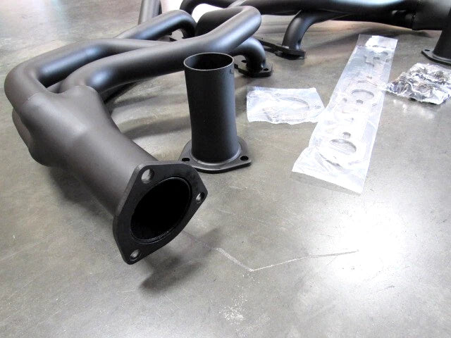 1967-1991 SBC Chevy 327-350-400 Truck / Blazer/Yukon 4wd Headers Black H60353BK