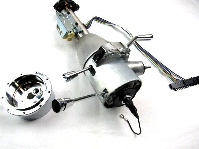 Universal GM 18" Tilt Steering Column Automatic w/ Key Ignition Natural S81021