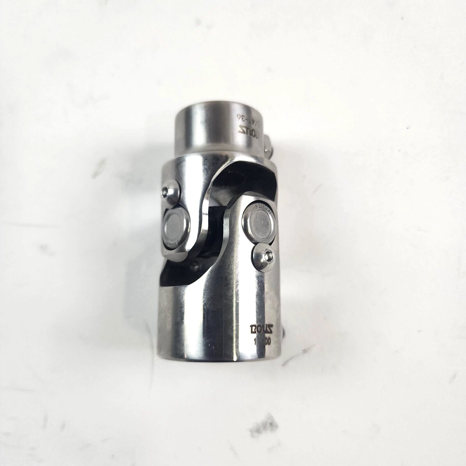 1" DD X 3/4''-36 Steel Steering Universal U-Joint Stainless S83130S