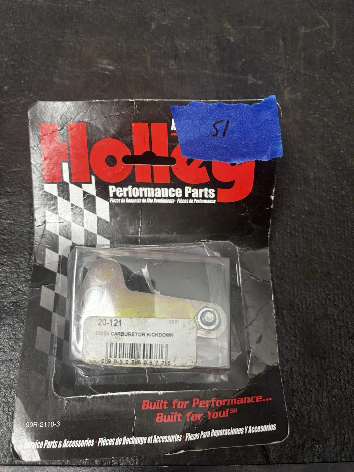 Holley 20-121 700R-4 KICKDOWN THROTTLE Bracket