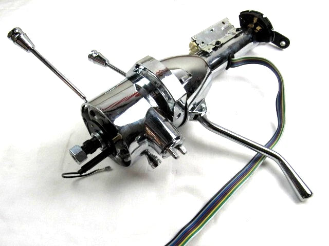 18" Tilt Steering Column Automatic w/ Key Ignition Chrome S81021C