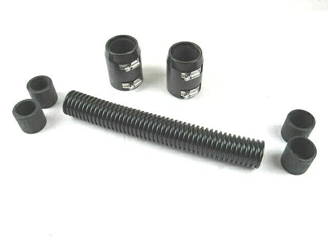 12" Universal Chevy/Ford Stainless Steel Radiator Hose Kit Black K72801BK