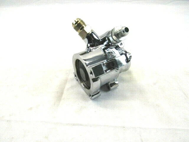 GM Chevy Type II Aluminum Power Steering Pump Chrome S86005C