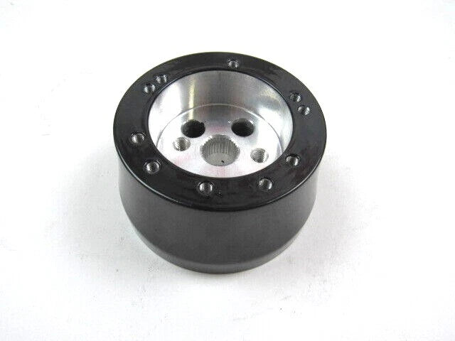 Universal Ididit, GM, Chevy 5 & 6 Hole Steering Wheel Hub Adapter Black S83012BK