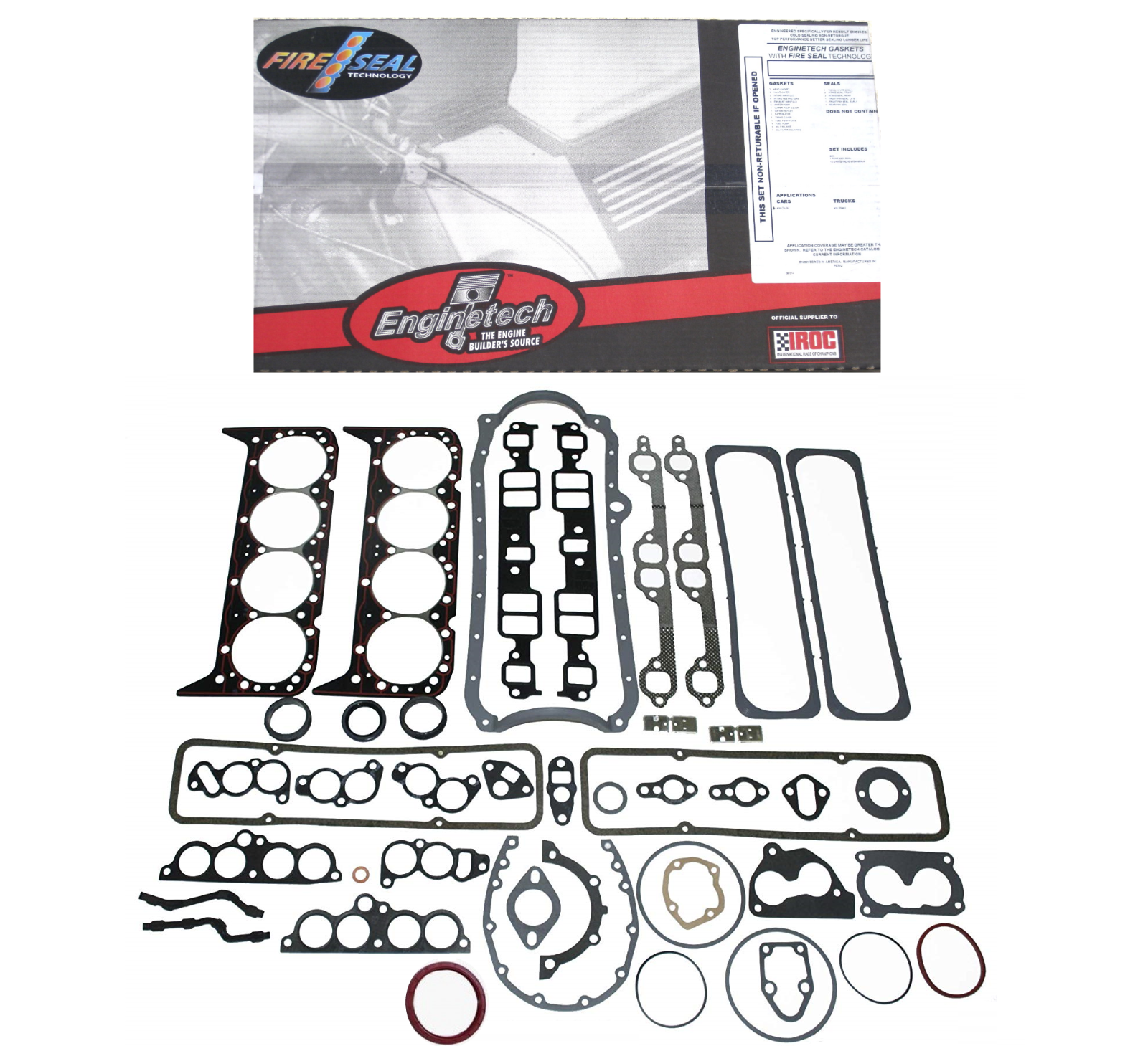 Dichtungssatz für vollständige Motorüberholung für Chevrolet SBC 350 5,7 l, Baujahr 1986–1995