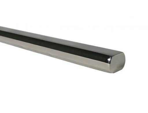 18'' Stainless Machined 3/4'' DD Steering Shaft Polished S83402S-18