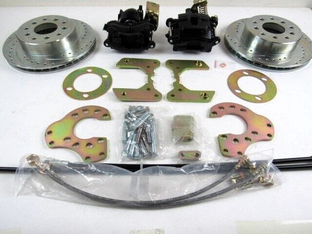 11'' Rear Disc Brake Kit for Ford 9'' w/ E-Brake Caliper B12303B/ B10241
