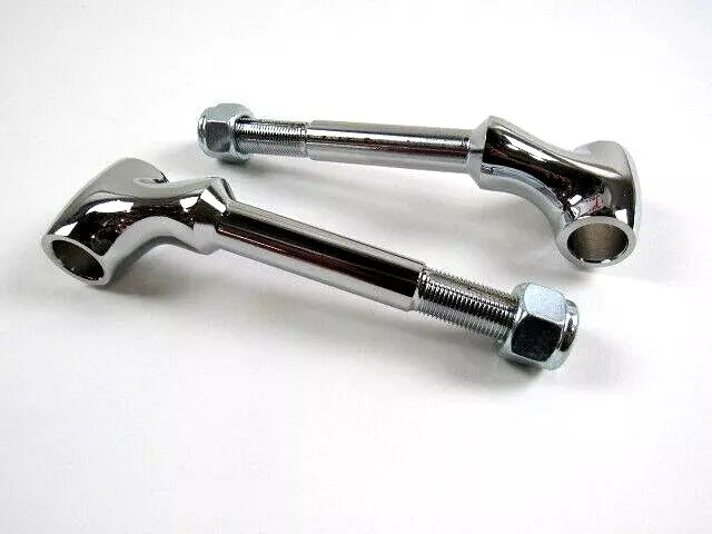 1928-34 Ford Front Axle Spring Perch Set Chrome Pair C22608C