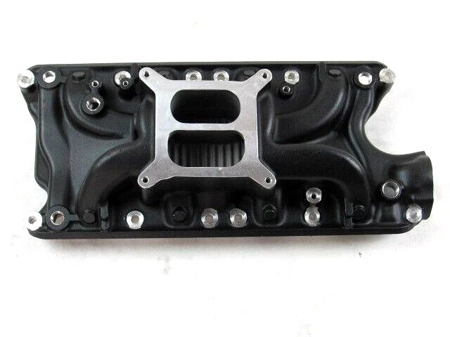 Aluminum Intake Manifold 1500-6500 Black for Small Block Ford 260 289 302