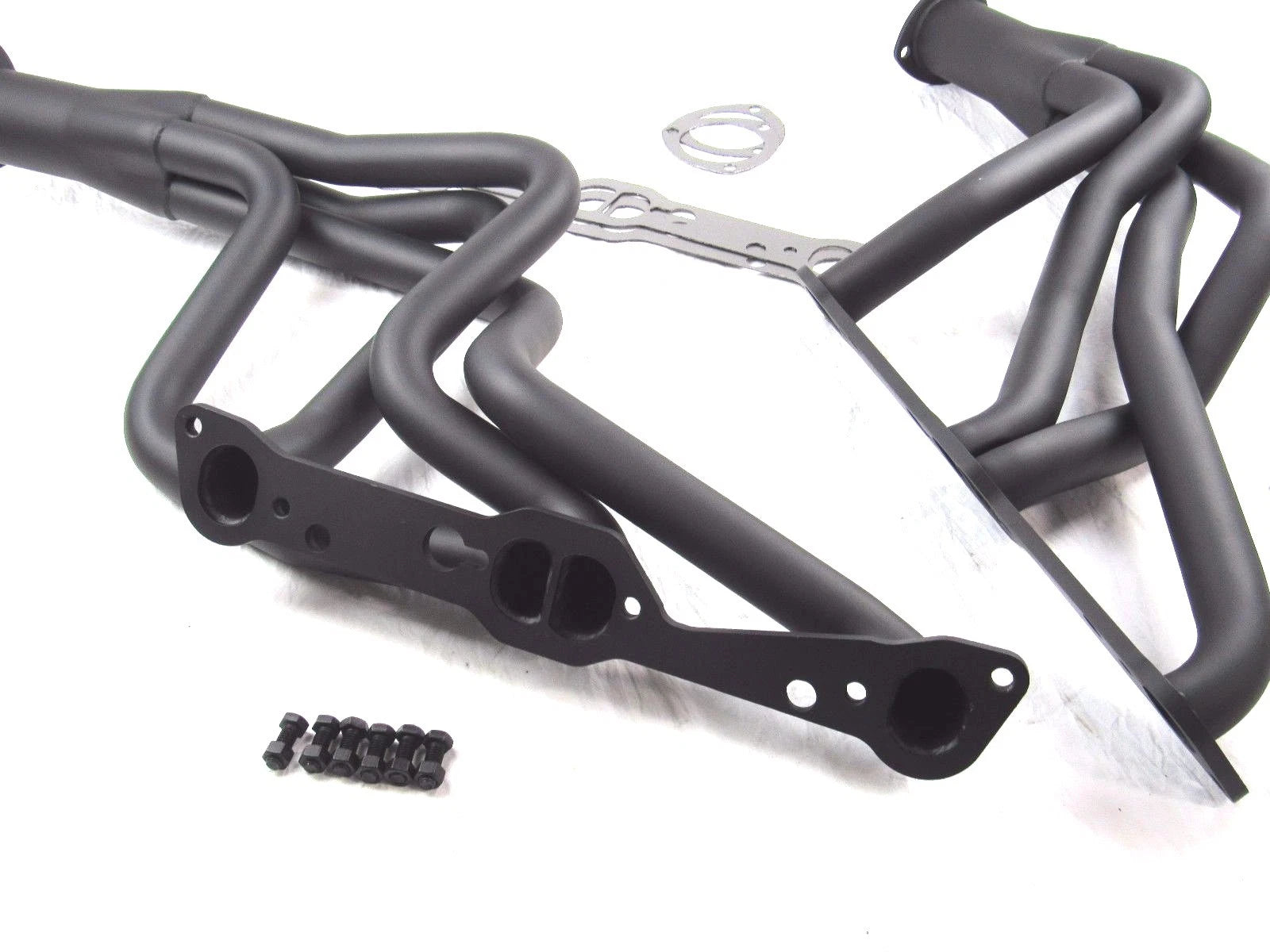 1967-69 Pontiac Firbeird 350 400 455 Long Tube Header Black H60403BK