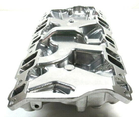 1957-1995 Small Block Chevy 350 383 Aluminum Intake Manifold Polished E42401P