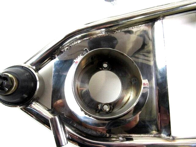 Mustang II 2 Control Arms Tubular Upper & Lower Coil Spring Stainless C21001S