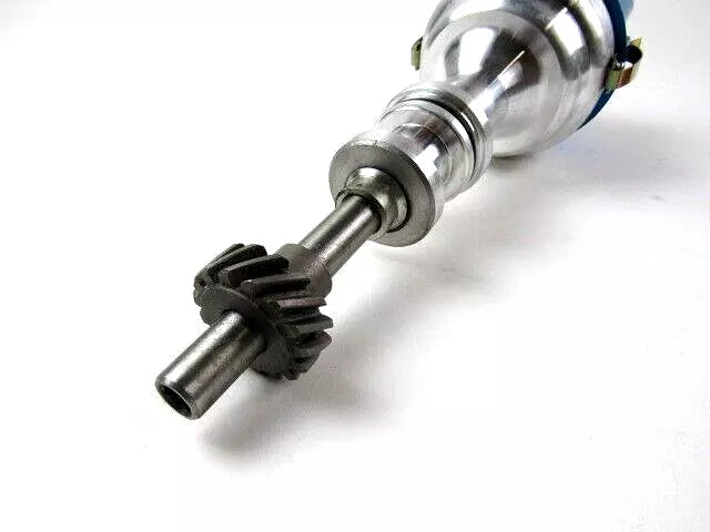 Ford 351C Ready to Run Electronic Billet Distributor Blue D33184BU