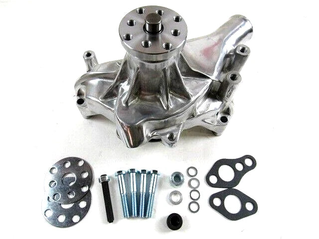 Small Block Chevy 327 350 383 Aluminum Long Water Pump Polished K71003P