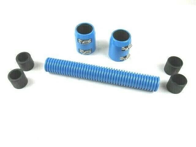 12" Universal Chevy/Ford Stainless Steel Radiator Hose Kit Blue K72801BU