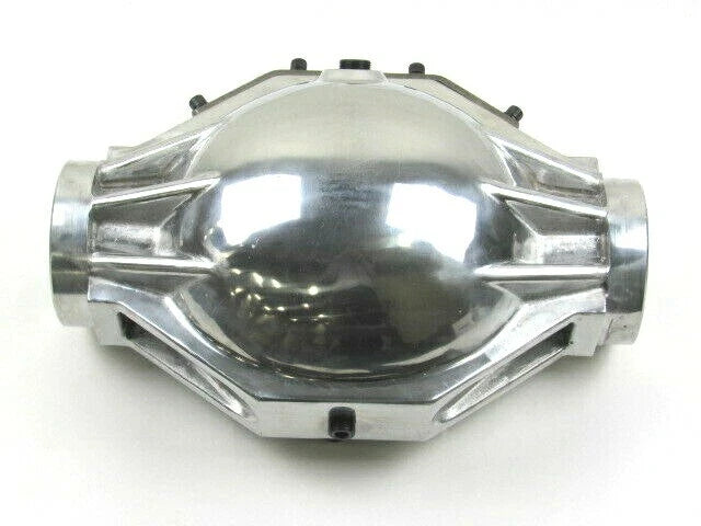 9“ Ford Aluminum Rear Center Housing w/ 3'' Axle Tubes & New Style Ends Polished