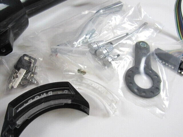 33" Tilt Steering Column Automatic W/ Key & Wheel Adapter Black S81024BK