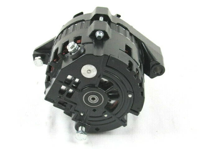 130 Amp High Output Alternator 1 Wire Serpentine pulley Black D32007BK