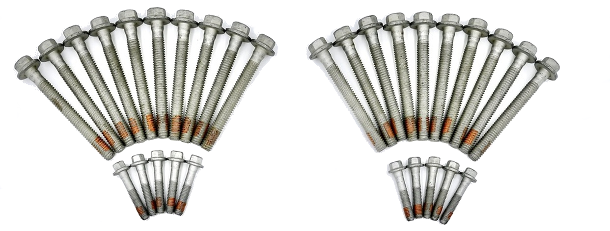 Vollständiger Zylinderkopfschraubensatz für LS-Motoren der vierten Generation (2005–2014) 4,8 l, 5,3 l, 6,0 l und 6,2 l