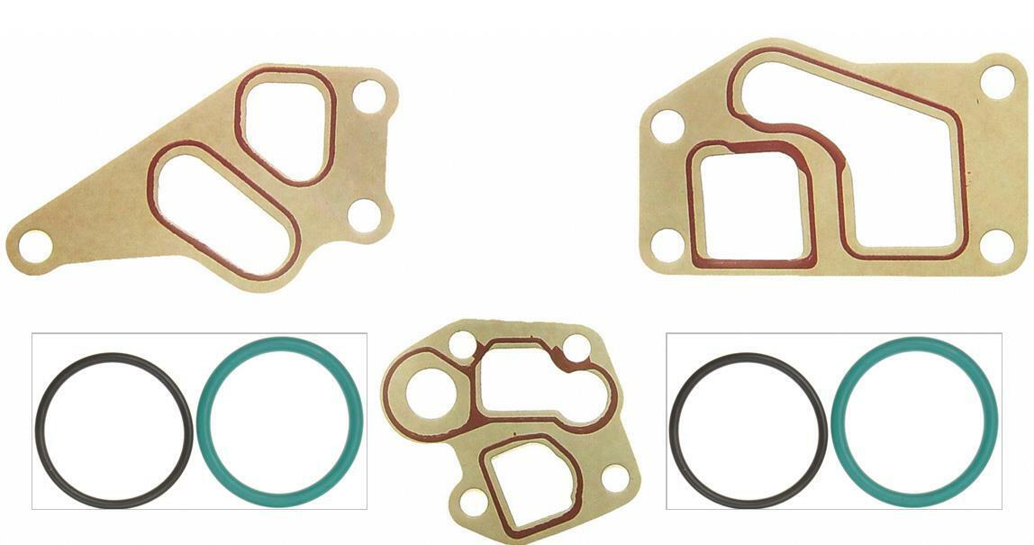 1983-94 Ford 6.9L 7.3L 6.9 7.3 IDI Diesel Oil Cooler Fel-Pro Gasket O-ring Kit