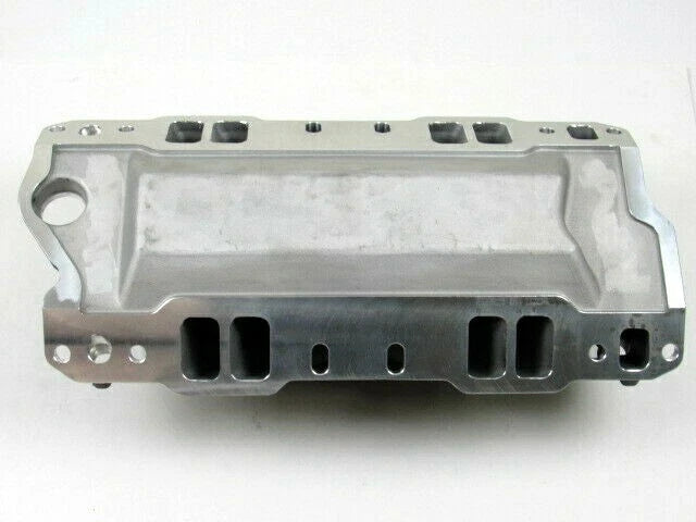 1957-1986 SBC 350 Tall High Rise Intake Manifold 3000-7500RPM Black E42407BK