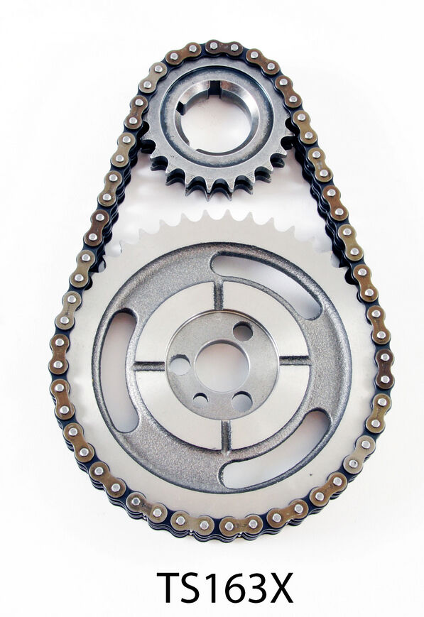 Adj HD Double Roller Timing Chain Set for Chevrolet SBC V8 283 305 327 350 400