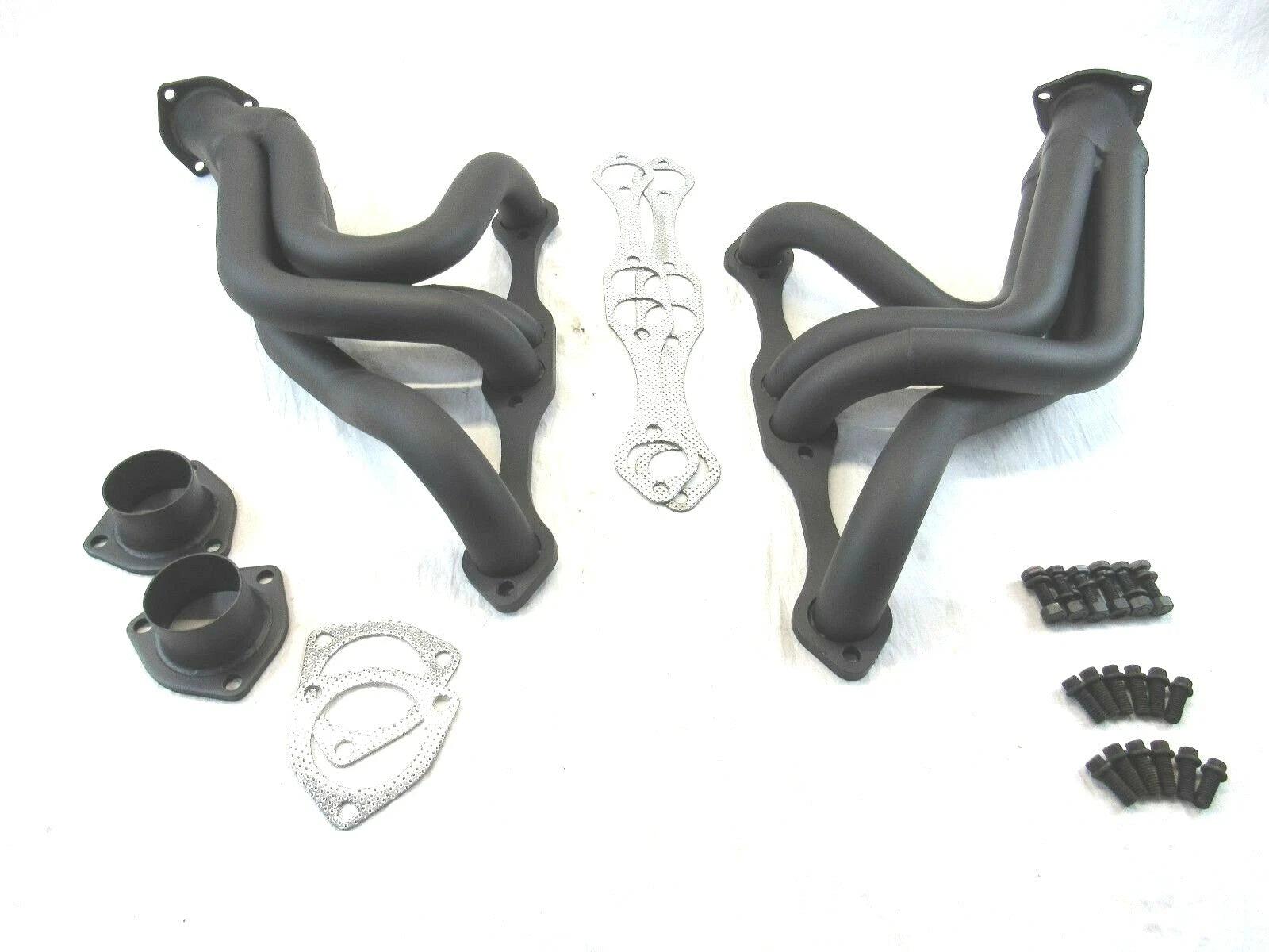 Chevy 305 350 383 Street Rod Mid-Length 1-5/8'' Headers Black H60005BK