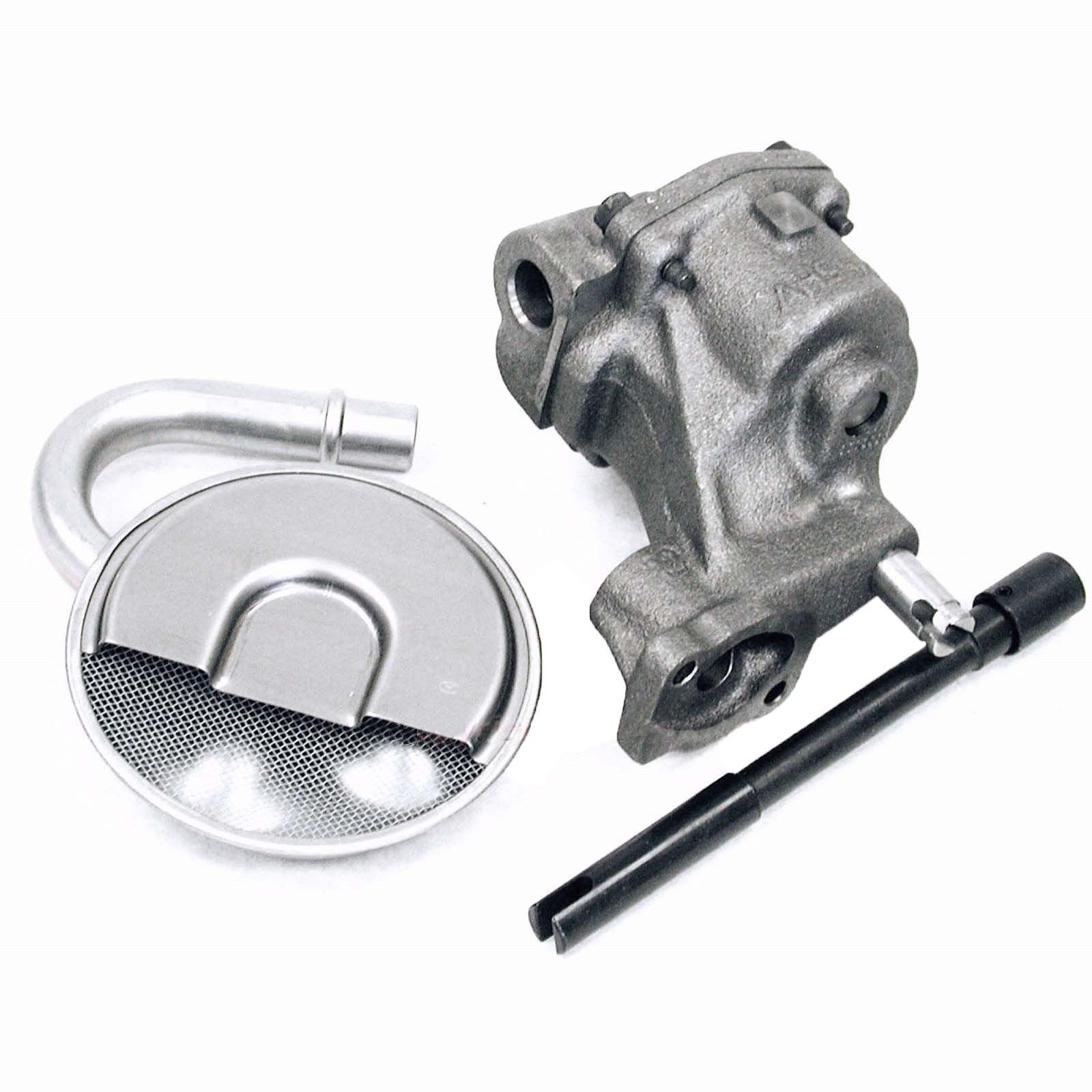 Melling Chevy SBC 262 327 350 400 High Volume Oil Pump Screen Steel Drive Shaft
